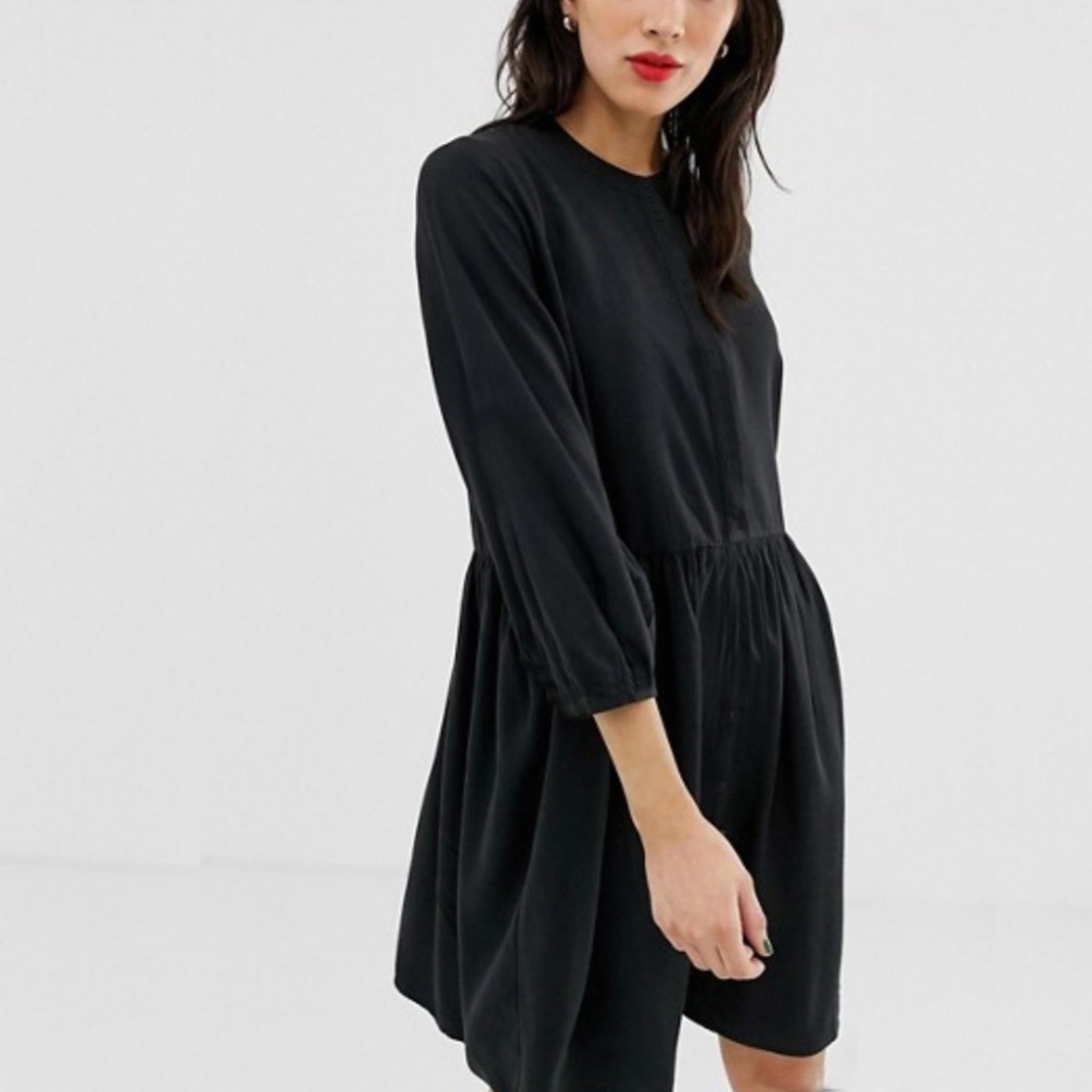 VERO MODA Summer Swing Dress, Black, S